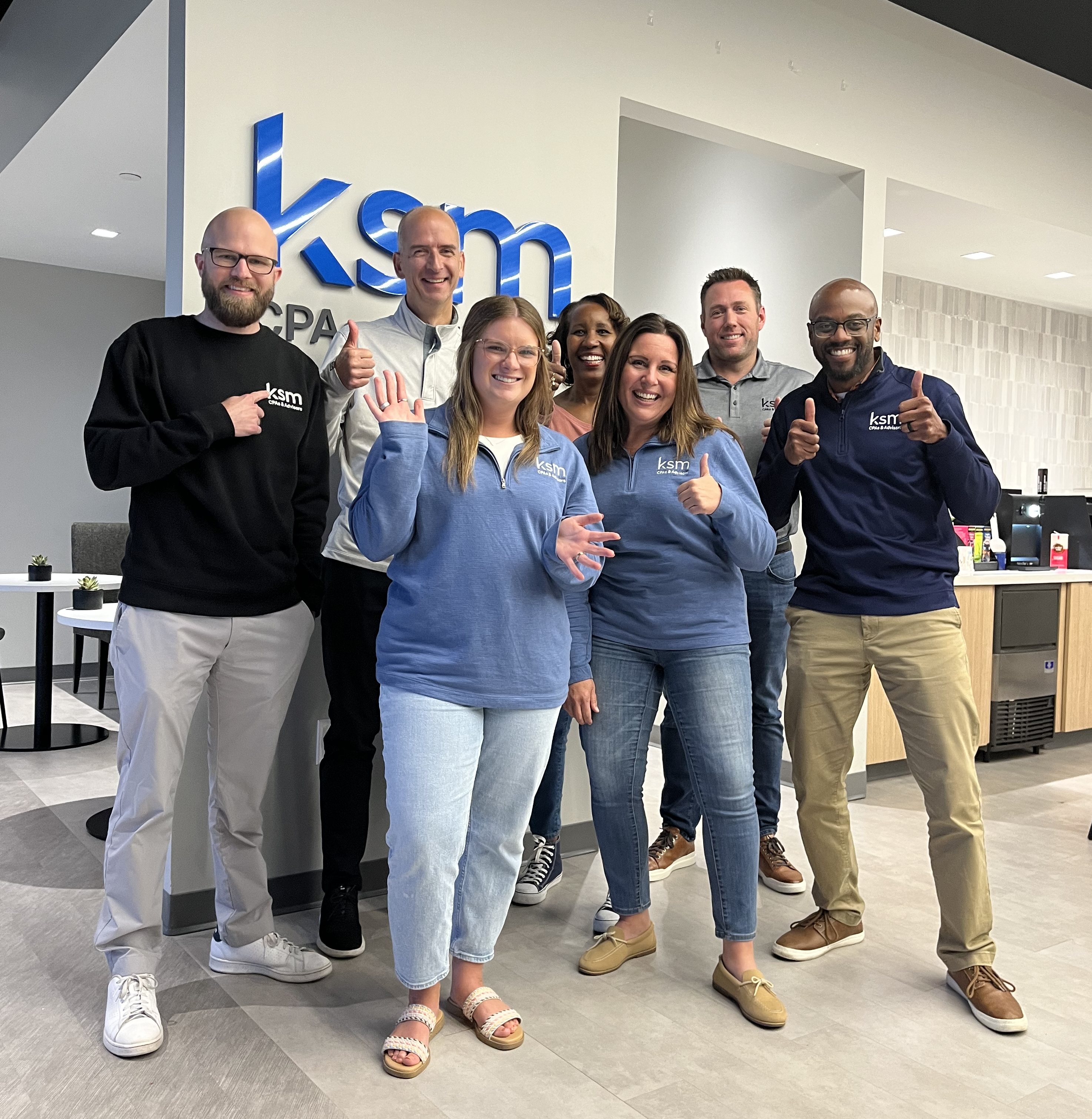 KSM logoed people